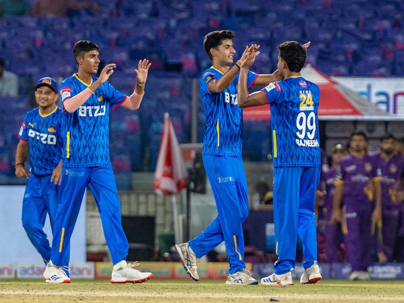 All-Round brilliance powers Purani Dilli 6 to 10-run win over New Delhi Tigers in Season 2 of the Delhi Premier League (DPL) at the Arun Jaitley Stadium in New Delhi on Friday. Photo credit: DDCA