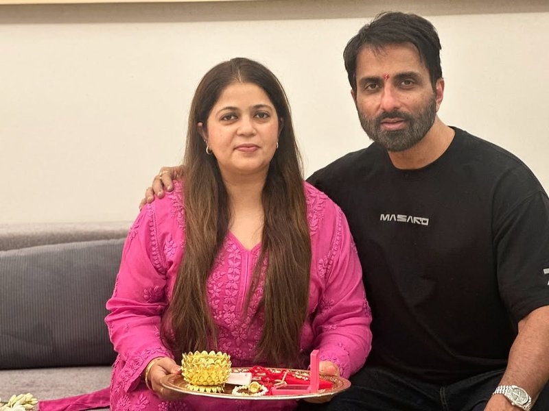 Sonu Sood wishes his ‘forever safe place’ Happy Raksha Bandhan