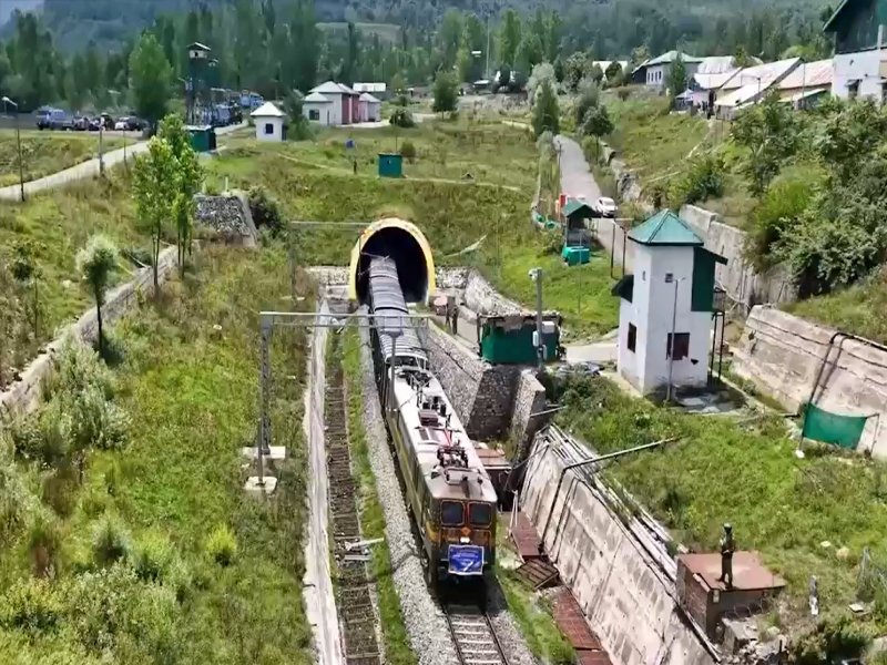 Historical milestone in Kashmir's goods transport as first freight train reaches Anantnag