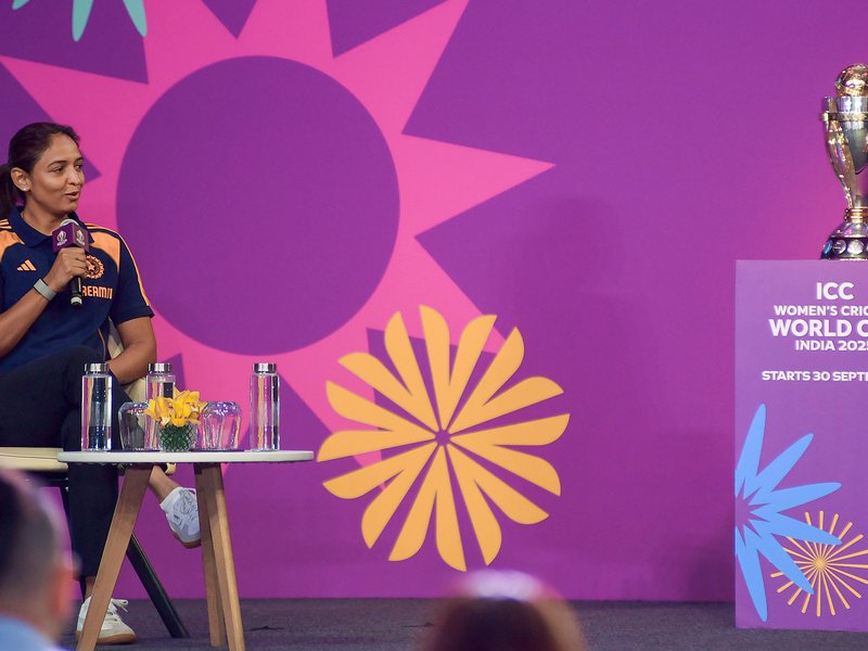 Everyone waiting for us to win World Cup, hopefully, this time we will not disappoint, says Harmanpreet Kaur as India gear up for the ICC Women's World Cup 2025. Photo credit: IANS