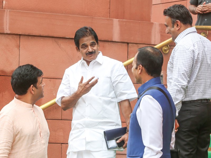 INDIA bloc to announce VP candidate today, DMK will support: KC Venugopal (File Photo)