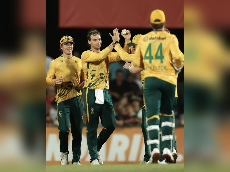 Dewald Brevis' historic 125 leads South Africa to 57-run win over Australia, levels series 1-1 at the Marrara Cricket Ground in Darwin, Australia, on Tuesday. Photo credit: Protest Men/X
