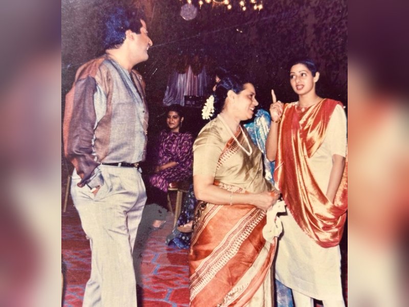 Boney Kapoor recalls memory from 1990 of wife Sridevi on 62nd birth anniversary