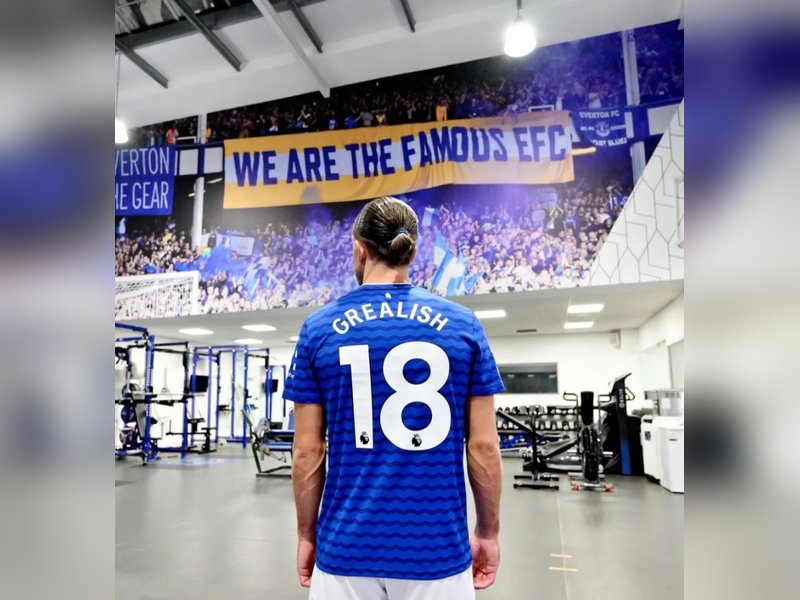 Grealish reveals Rooney, Gascoigne inspiration behind selecting no.18 shirt at Everton