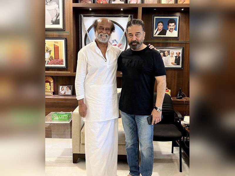 I celebrate our Super Star with affection and admiration, says Kamal Haasan on Rajini completing 50 years in the film industry