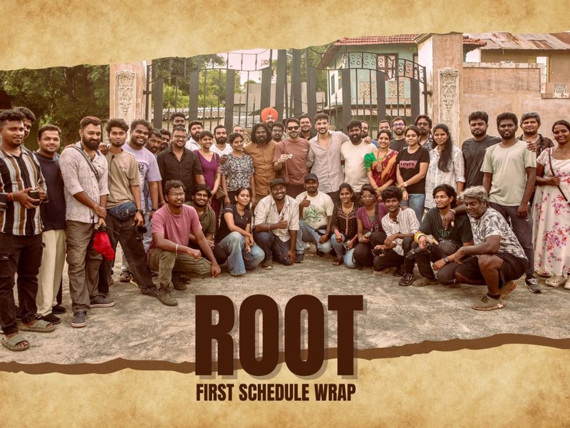 Unit of Gautham Karthick's sci-fi crime thriller 'ROOT' wraps up first schedule