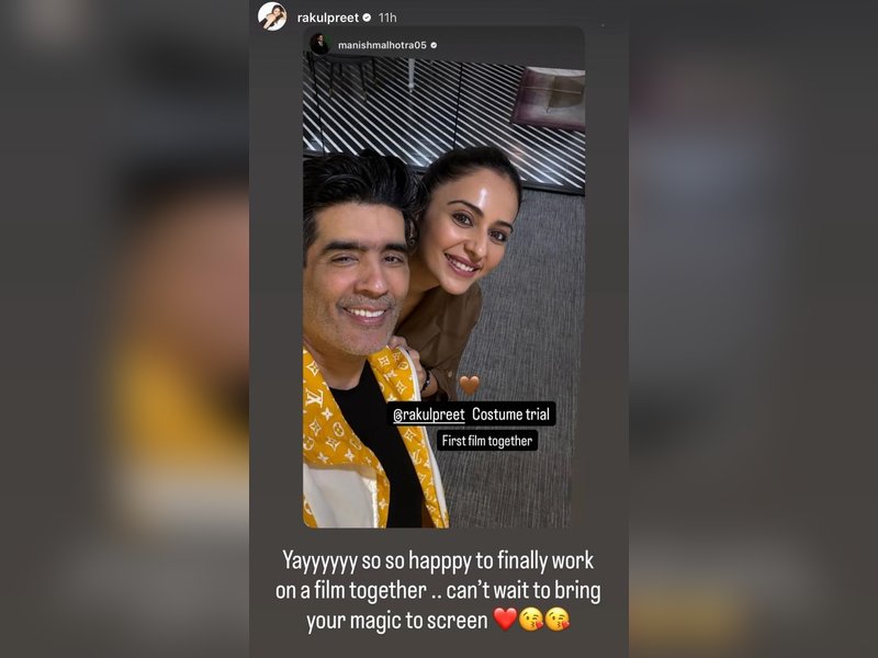 Rakul Preet Singh, Manish Malhotra