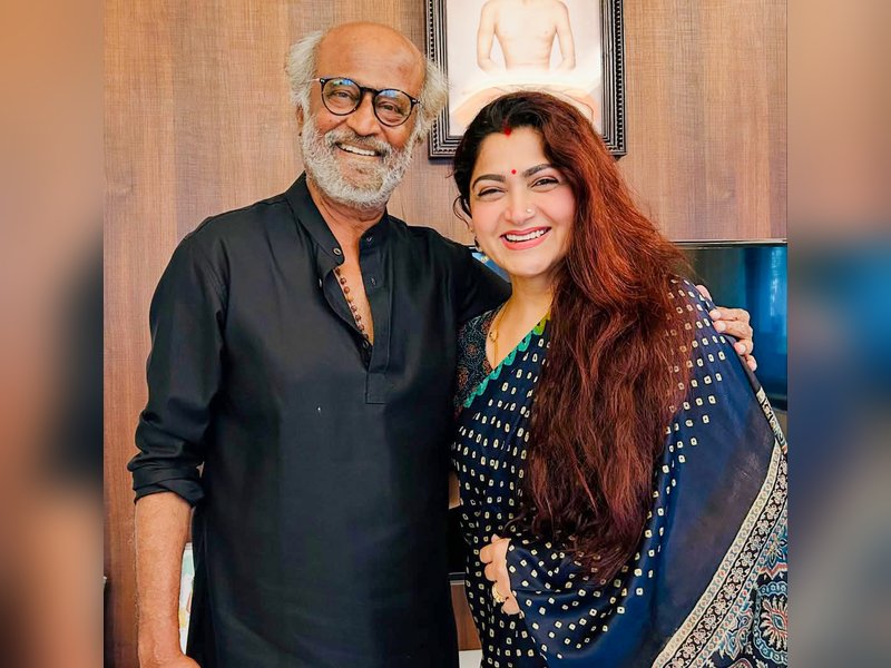 You are 'The Superstar' of the world, says actress Khushbu to Rajinikanth	