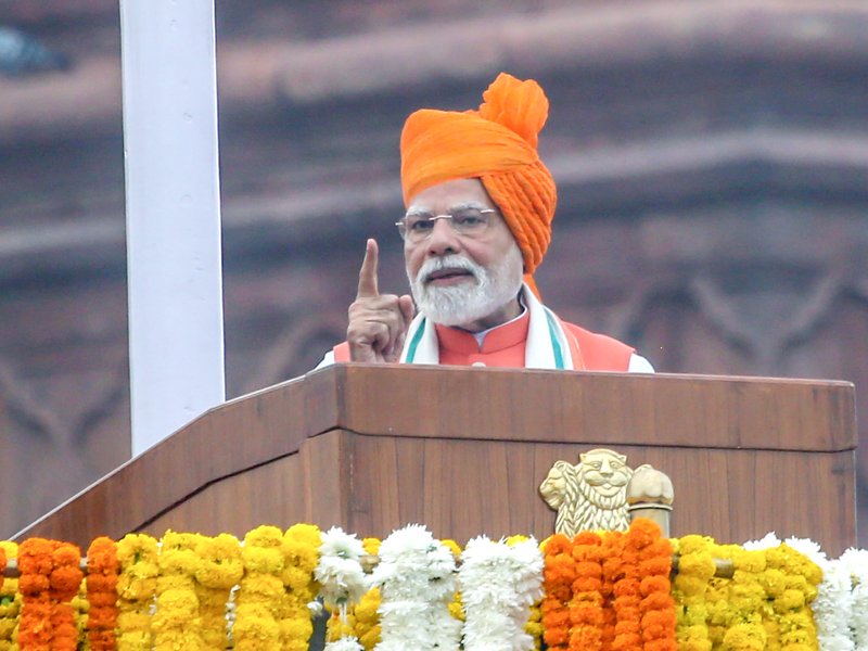 Independence Day: PM Modi to address nation from Red Fort, set to create new record