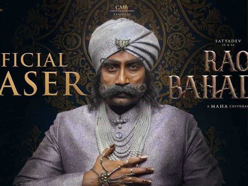 With Rao Bahadur, I’ve pushed myself beyond limits body, mind, and soul: Actor Satya Dev 