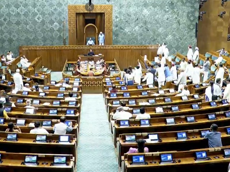SIR row: Oppn stalls special discussion on Shubhanshu Shukla’s space mission, LS adjourned