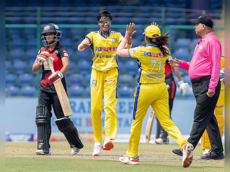 Nidhi Mahto’s five-for powers Central Delhi Queens to a big win against East Delhi Riders in Women's Delhi Premier League (WDPL) in at the Arun Jaitley Stadium in New Delhi on Monday. Photo credit: DDCA