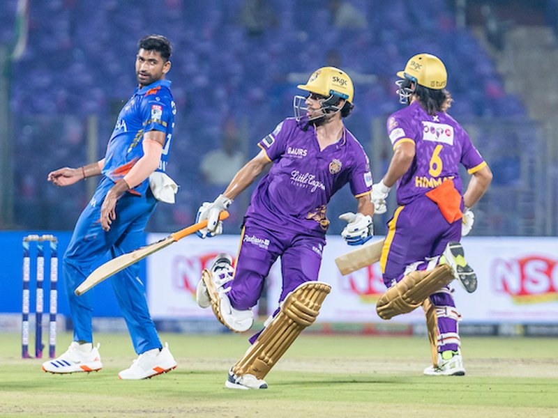  New Delhi Tigers outclass North Delhi Strikers with a clinical eight-wicket win at the Arun Jaitley Stadium in New Delhi on Monday. Photo credit: DDCA 