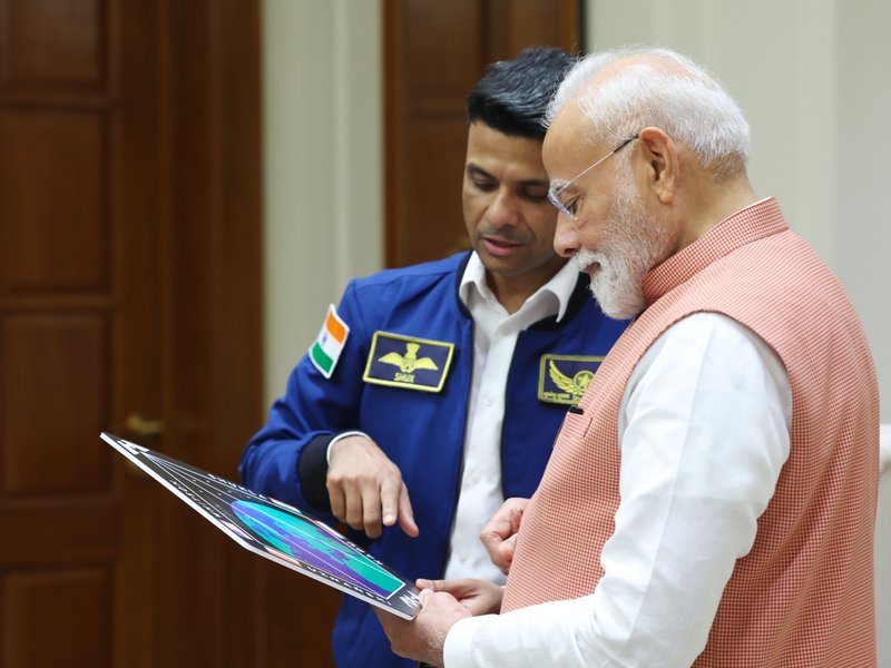 'Did you do the homework I gave?' PM Modi asks IAF Group Captain Shubhanshu Shukla