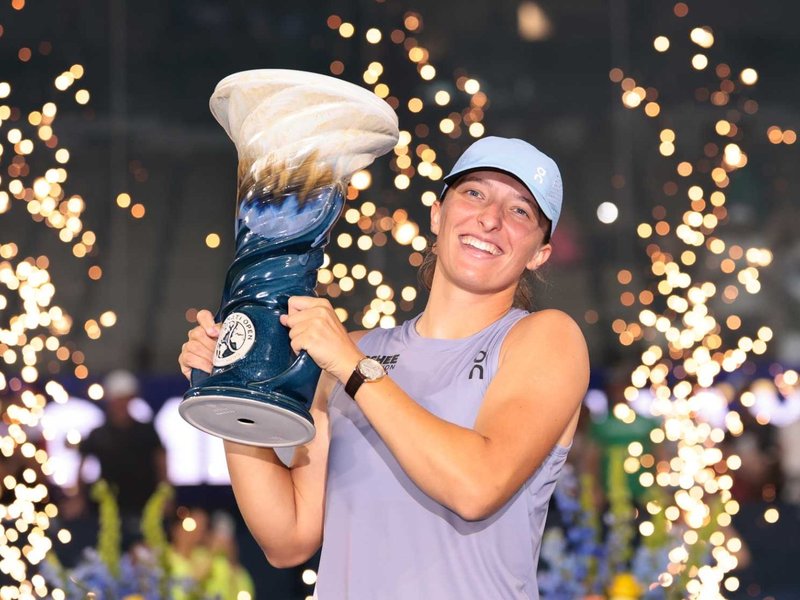It’s nice to check off the list another tournament: Swiatek after clinching maiden Cincinnati crown (Credit: Cincinnati Open)