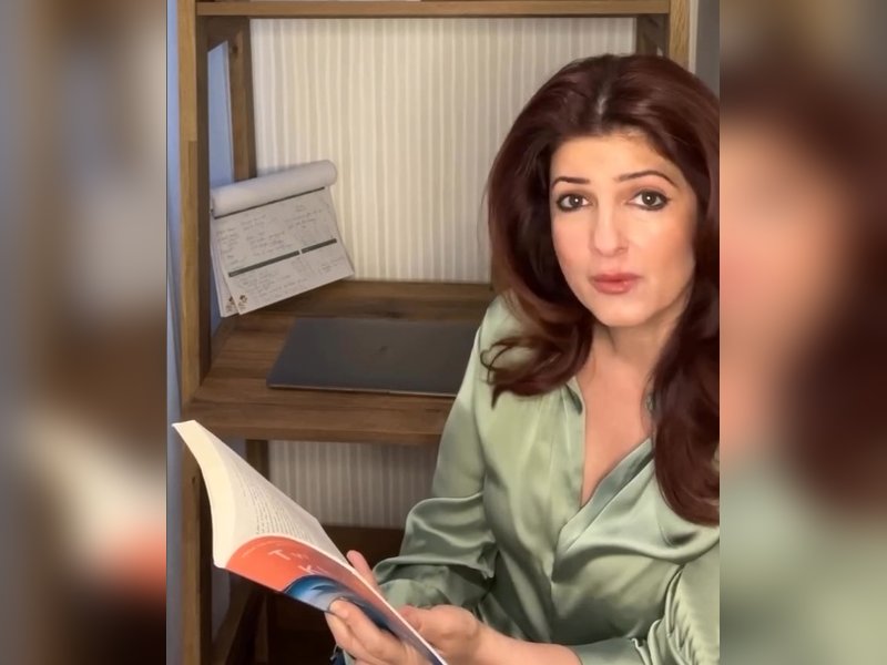 Twinkle Khanna reads excerpt from her collection of short stories