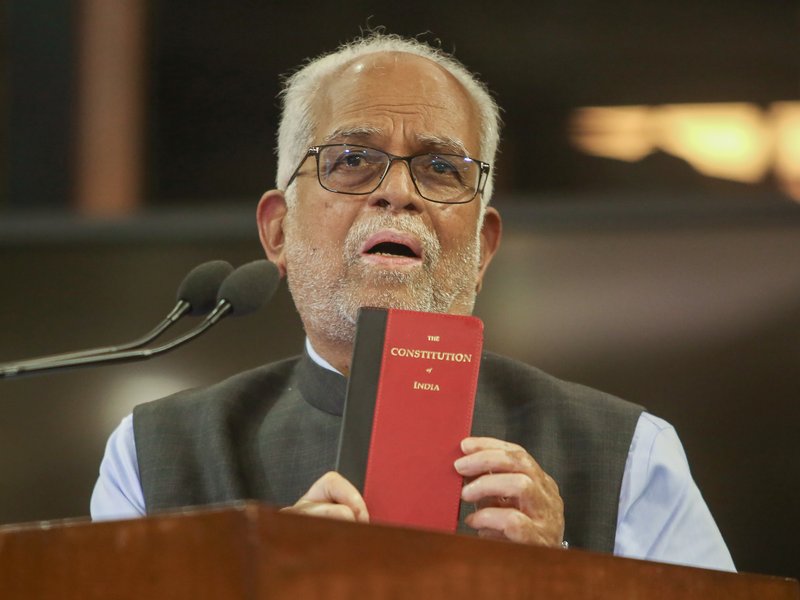 VP election: Justice B Sudershan Reddy plans Lucknow tour for reaching out to MPs