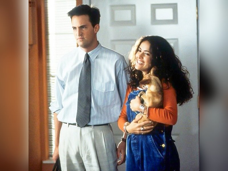 Salma Hayek remembers Matthew Perry with throwback picture from their film	