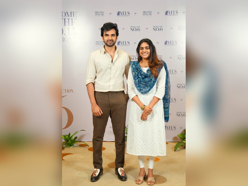 Nimisha Sajayan to play female lead in Ashok Selvan's next; Film goes on floors with pooja