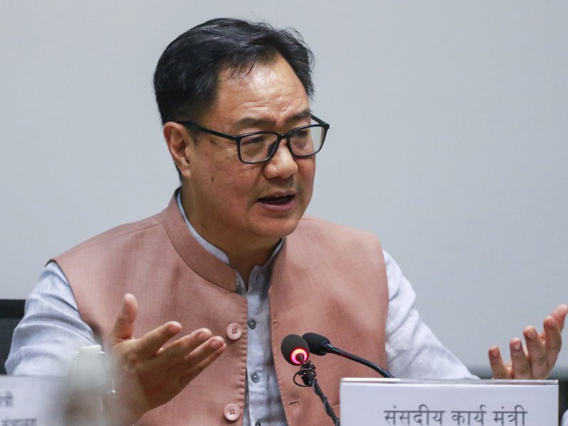 Rahul Gandhi begins his day by abusing Prime Minister: Kiren Rijiju (IANS Interview)