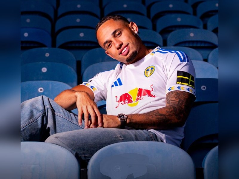 Leeds United Noah Okafor from AC Milan as Premier League spending hits record £2.37bn, 10 days before the end of the summer transfer window. Photo credit: Leeds United/X