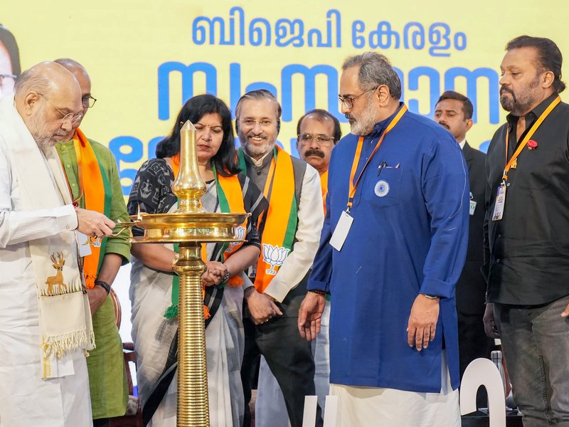 HM Amit Shah slams Kerala govt over ‘corruption’ and ‘weak’ governance