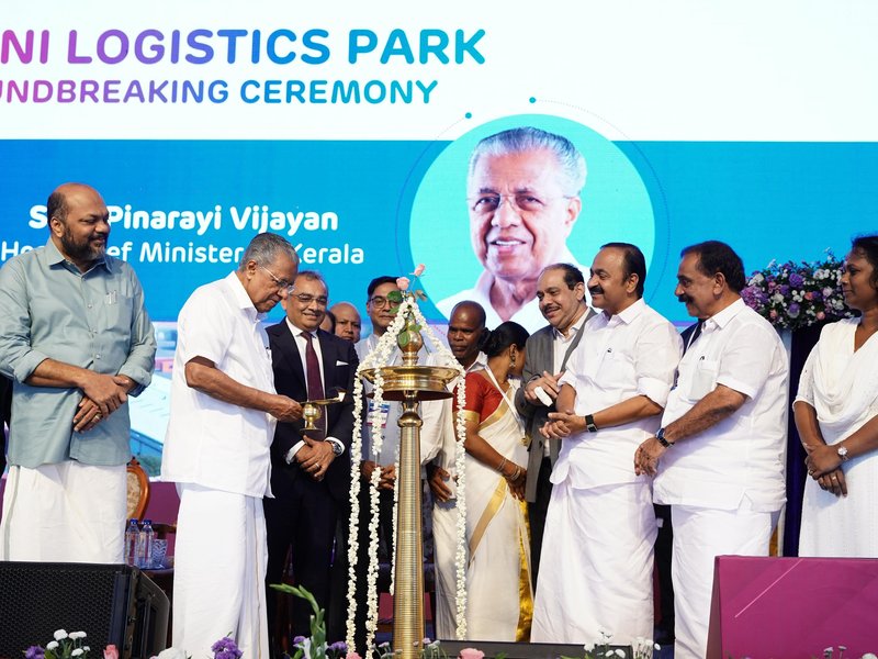 Rs 600 crore Adani Logistics Park breaks ground in Kochi, to create 1,500 jobs