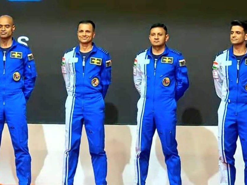 Gaganyatris to be felicitated today at Air Force Auditorium in Delhi