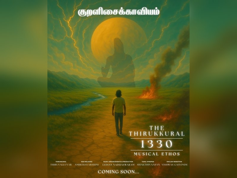 Lydian Nadhaswaram expresses gratitude to over a 1000 singers who have sung in his 'The Thirukkural 1330 - Musical Ethos'