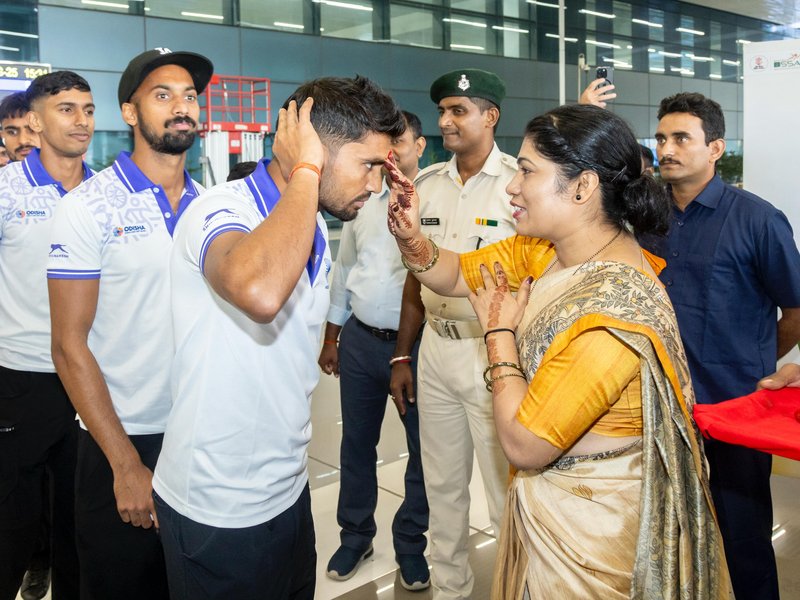 Eyes on the title, Indian men’s hockey team arrives in Rajgir for AHF Asia Cup Bihar 2025 starting on August 29. Photo credit: Hockey India