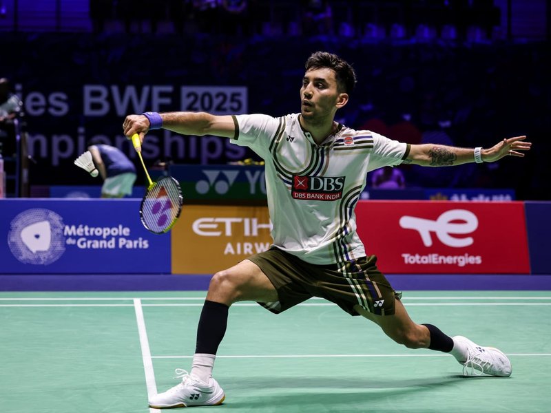 India's Lakshya Sen makes early exit from the BWF World Championship in Paris. France, with a straight-game defeat to World No.1 Shi Yu Qi in Pairs, France, on Monday. Mandatory credit: Badminton Photos 