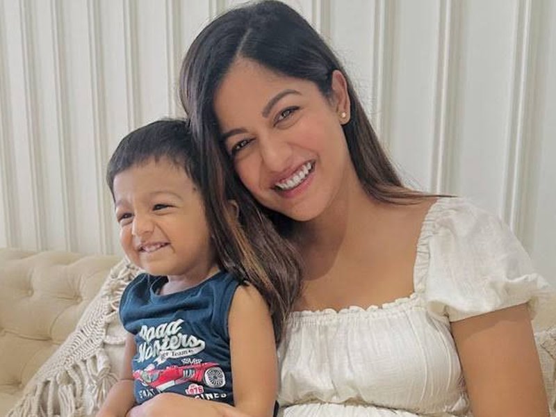 Ishita Dutta’s two-year-old son sings special birthday song for her in his cute baby voice  