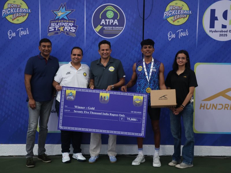 Kuldip Mahajan, Anuja Maheshwari, Vanshik Kapadia and Vrushali Thakare win big at Hyderabad Open (Credit: Hyderabad Open)