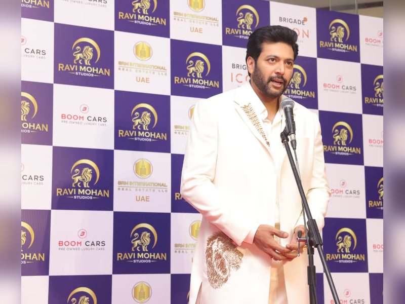 Actor Ravi Mohan's first film as director titled 'An ordinary man' ( Photo Credit: PR)