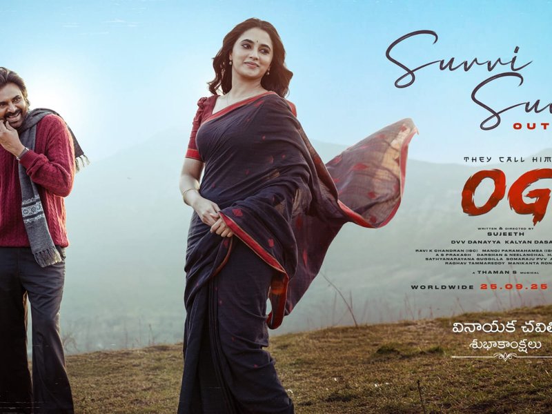Makers of Pawan Kalyan’s action spectacle 'They Call Him OG' release melodious single 'Suvvi Suvvi' from film
