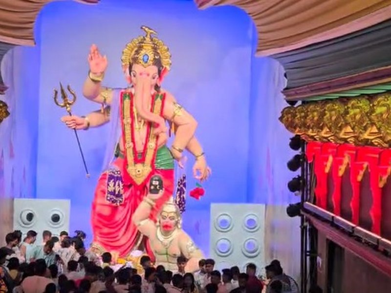 Mumbai: Lalbaug Sarvajanik Utsav Mandal draws inspiration from 'Rameswaram mythology for Ganesh Chaturthi idol, pandal