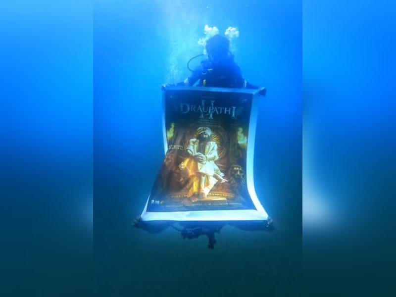 Director Mohan G opens up on why he chose to release the First Look of Draupathi-2 underwater! ( Photo Credit: Mohan G / X)