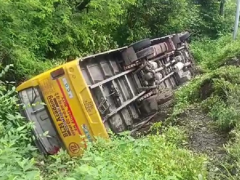 Over dozen children injured as school bus carrying 40 falls into gorge in U'khand's Haldwani