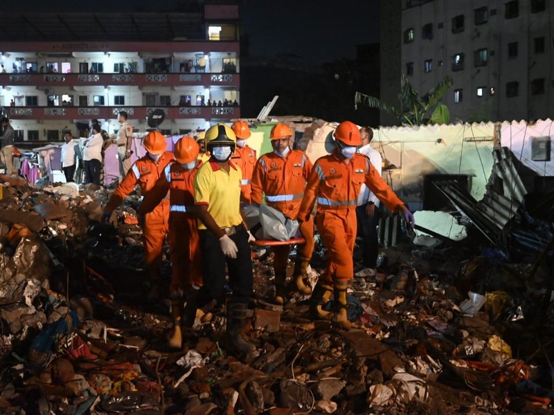 Maha building collapse: Death toll reaches 17, Prez Murmu condoles loss of lives