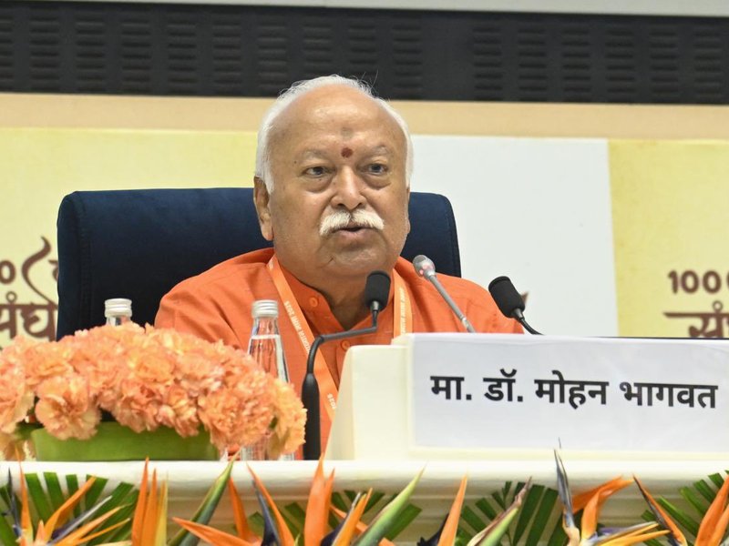 Mohan Bhagwat advocates three children per Indian family to combat demographic decline