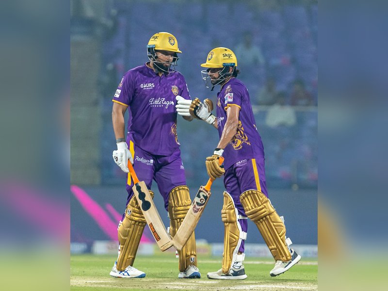 New Delhi Tigers end campaign with thrilling last-ball win over North Delhi Strikers in Delhi Premier League Season 2 in New Delhi on Thursday. Photo credit: DDCA