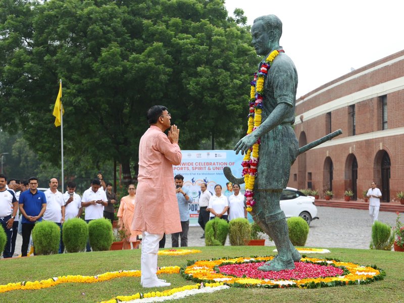 Committed to making India global hub for sporting excellence: PM Modi extends greetings on National Sports Day