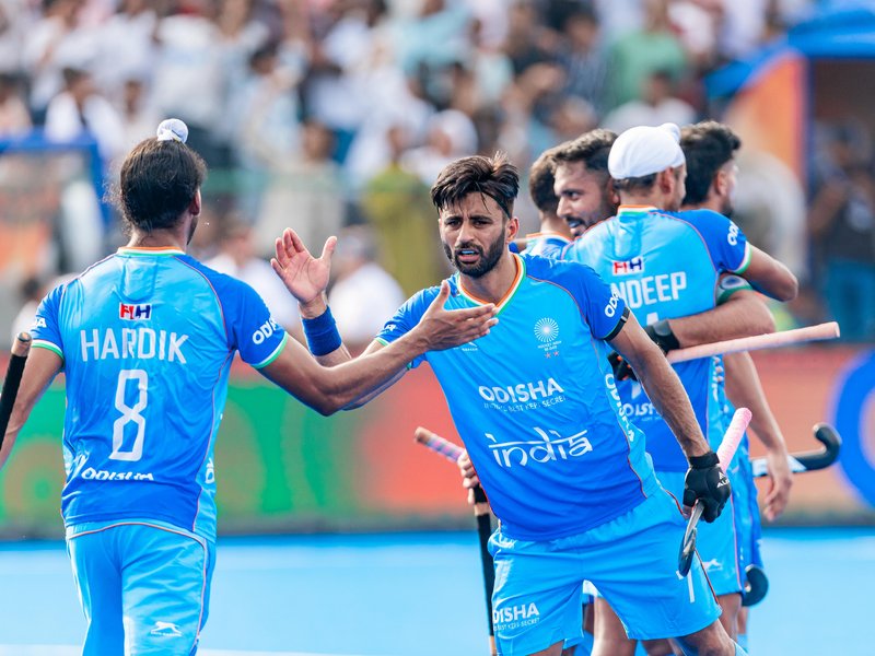 India start campaign with 4-3 win over China in the Men’s Asia Cup in Rajgir, Bihar, on Friday. Photo credit: Hockey India