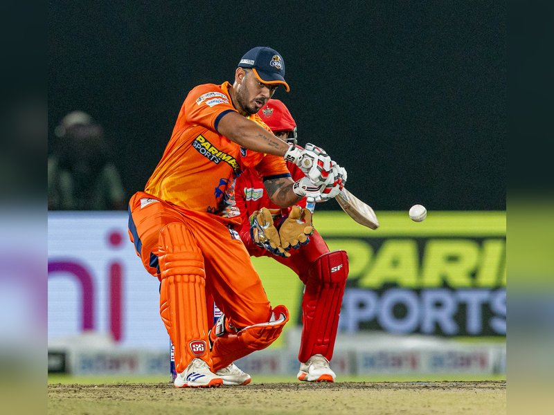 Nitish Rana’s blazing ton powers West Delhi Lions thrilling win over South Delhi Superstarz and into Qualifier 2 of Delhi Premier League (DPL) 2025 on Friday. Photo credit: DDCA