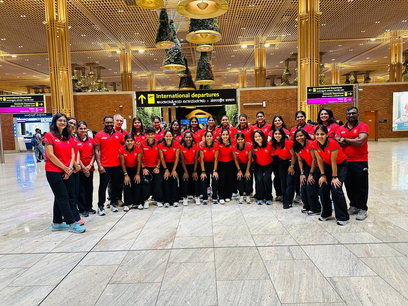 Hockey: Indian team leaves for Women’s Asia Cup in China (Credit: Hockey India)