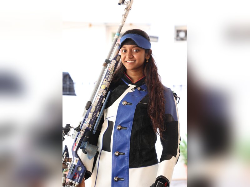 India end with 50 gold medals for its best-ever showing in Asian Shooting Championship in Shymkent, Kazakhstan. Photo credit: NRAI