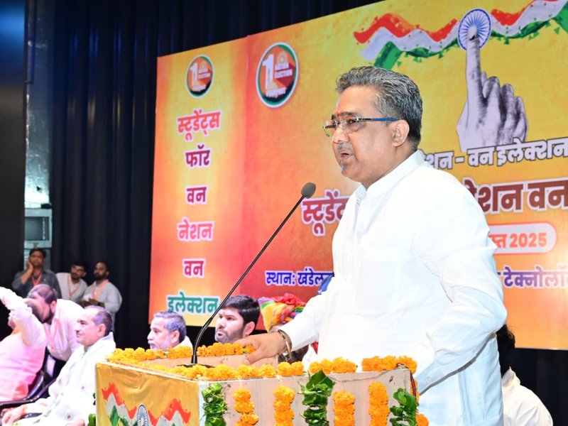 'One Nation, One Election' a key step towards social and economic reform: BJP's Sunil Bansal (Photo: Sunil Bansal's X account)