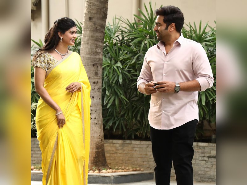 Actress Siree Lella tells Nara Rohith: Sundarakanada reflects your heart — genuine, pure, and full of goodness! (Photo Credit: Siree Lella/Instagram)