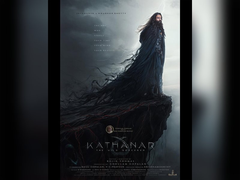  Jayasurya's menacing look in Anushka Shetty-starrer 'Kathanar' released