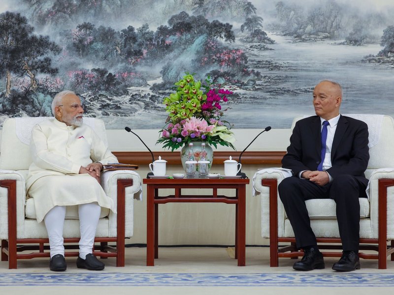 PM Modi, Politburo Standing Committee Member Cai Qi discuss bilateral, economic and political exchanges